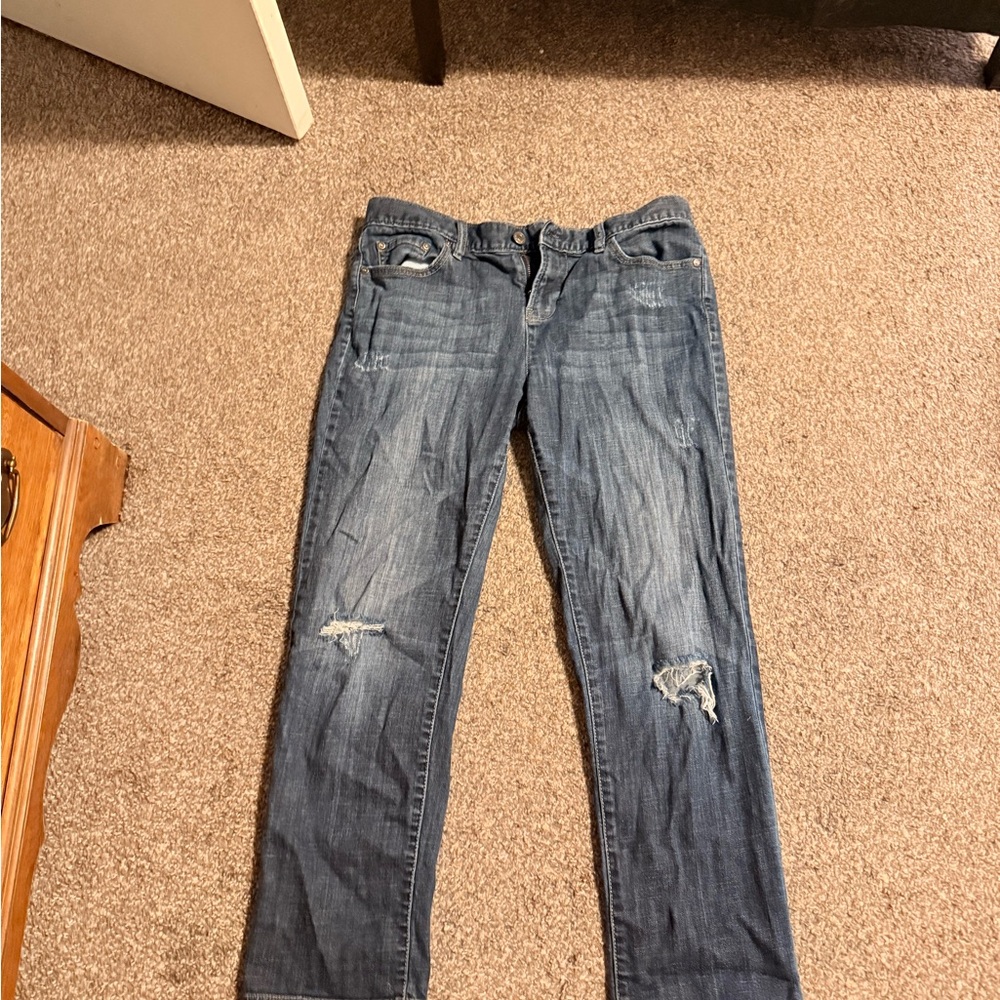 a.n.a Blue Boyfriend Jeans Classic Denim